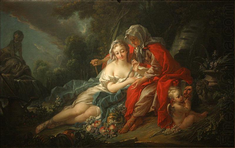 Francois Boucher Vertumnus and Pomona oil painting picture